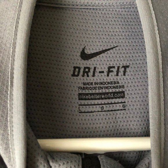 Nike Dri Fit Jacket Women's Large Gray Hounds Logo NEW - Picture 5 of 7